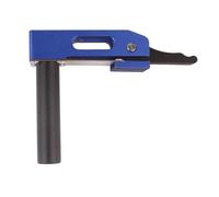 Giwnhvx Pince de maintien rapide pour le travail du bois de bureau - Clip de fixation rapide pour banc de travail du bois - Outil de trou de chien de 20 mm - Facile à installer - Bleu