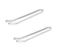 Giwnhvx Pinces à tourner saucisses pour barbecue, pinces pour barbecue, pinces robustes, pinces pour servir, pinces pour aliments en métal, pinces de cuisine pour griller 2 pièces