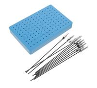 Giwnhvx Pinces crocodiles de qualité supérieure et base de serrage de pulvérisation, outil de support de modèle avec 1 jeu de clips de coloriage de base, facile à installer
