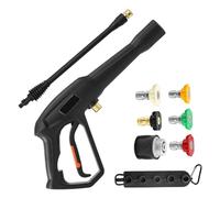 Giwnhvx Pistolet de nettoyage haute pression avec tige d'extension de rechange, compatible avec machines de nettoyage électriques K2, K3, K4, K5, K6, K7