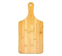 Giwnhvx Planche à découper en bambou avec poignée - Planche de service en bambou - Planches à découper de cuisine pour pizza, légumes, viande A