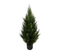 Giwnhvx Plantes en Pot de Pin et de Cyprès Simulées Décoration de Sol Décorative pour Hôtel Arbre de Simulation Ornements d'arbre de Noël