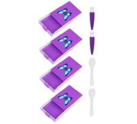 Giwnhvx Plateau de tiroir empilable pour peinture avec plateau en diamant artisanal DIY Conteneur pour perceuse à positionnement multiple de grande capacité A