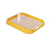 Giwnhvx Plateau de Toilette D'Intérieur pour Chien en pour Dressage de Chien, Bac à Litière pour Chiot, Toilettes Antidérapantes pour Chien, Toilettes Anti-Mailles pour Dressage A