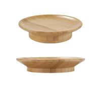 Giwnhvx Plateau Gourmet pour verres à vin Couvercle pour verres à vin en bambou Plateau pour verres à vin.