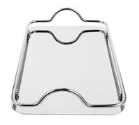 Giwnhvx Plateaux pour aliments, plateau à déjeuner, plateau de service avec poignées, plat d'exposition pour bijoux, assiette de service, plateau garni plateaux de service