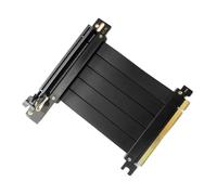 Giwnhvx Pleine Vitesse PCI-E 4.0 16 X Câble D'Extension de Carte Graphique Adaptateur Port D'Extension de Carte Câble 90 DegréS 10 Cm