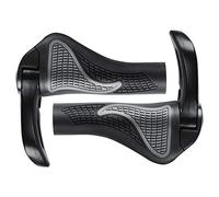 Giwnhvx Poignées de vélo intégrées confortables pour guidon de VTT - Absorption des chocs - Noir