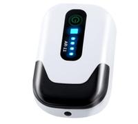 Giwnhvx Pompe à Air à Oxygène pour Aquarium Étanche Compresseur d'air pour Aquarium Aérateur USB Rechargeable Ultra Silencieux Pêche en Plein Air (AR11)