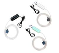 Giwnhvx Pompe à Oxygène D'Aquarium, Compresseur d'air Silencieux USB pour Aquarium, Accessoires D'Aquarium Aérateur