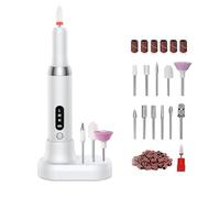 Giwnhvx Ponceuse à Ongles Électrique Forets Ongles Professionnels Meulage Polissage Enlèvement Art Ponçage Stylo Manucure Machine,A