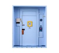 Giwnhvx Porte-clés avec cadre de porte, joli cadeau pour la maison, crochets faits à la main, mur décoratif, organisateur de courrier facile à installer