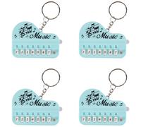 Giwnhvx Porte-clés pour clavier électronique, instrument de poche - Porte-clés de poche - Jouet de piano - Porte-clés de sac - Facile à installer et à utiliser - A