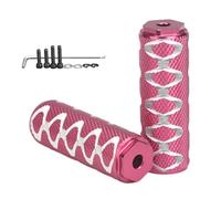 Giwnhvx Poteau de fixation pour pédale arrière de vélo de montagne pliable Pédale arrière Rouge