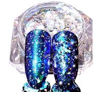 Giwnhvx Poudre Ongles Paillettes De Poudre De Feuilles Rose De Miroir Ongles Art D'Ongle Décoratif Diy Bs04