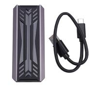 Giwnhvx pour Disque Dur SSD NVME M2 Double Protocole En Aluminium RGB M.2 À USB3.1 Gen1 5Gbps Gen2 10Gbps Type C NGFF NVME Case