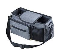Giwnhvx Poussette Organisateur Bouteille Porte-Bouteille à Couches Maternité Nappy Sac Accessoires pour Portable Transport Gris