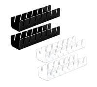 Giwnhvx Présentoir pour chapeaux de baseball à 7 trous, durable, en acrylique transparent, pour chapeaux, pour la maison, l'organisation de stockage, l'organisation des magasins, la décoration
