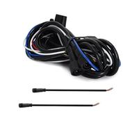 Giwnhvx Projecteurs de Moto Interrupteur Bar/Lumière de Brouillard On/Off Câblage pour Accessoires de Voiture, Bateaux et Camions