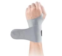 Giwnhvx Protecteur de poignet réglable gris pour hommes et femmes pour entorses du poignet, tuteurs de poignet et douleurs à la gaine tendue
