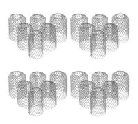Giwnhvx Protection pour gouttière de 24 pouces Filtre extensible en aluminium de 3 pouces Filtre pour gouttière pour verrouiller les feuilles de verrouillage