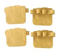 Giwnhvx Protège-mains à quatre doigts pour fitness - Barre simple et double - Antidérapants - Pour homme et femme - C