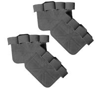 Giwnhvx Protège-mains à quatre doigts pour fitness - Barre simple et double - Antidérapants - Pour homme et femme - D