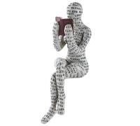 Giwnhvx Pulp Reading Women Home Decor Esthétique Sculpture Room Decor Moderne Abstrait Décoration sur Étagère Table D