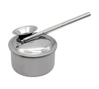Giwnhvx Pulvérisateur de peinture pour poterie, glaçure, pots de peinture, pulvérisateur de poterie, en acier inoxydable, outil d'argile, pots de glaçure