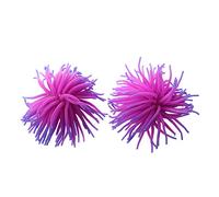 Giwnhvx R 2 x Silicone Aquarium Reservoir de Poissons Corail Decoration Ornement-Violet