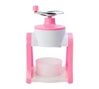 Giwnhvx Rasoir à glace manuel à manivelle mini portable pique-nique cône de neige machine à smoothie mini rasoir à glace
