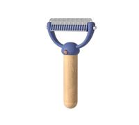Giwnhvx Râteau à sous-Poil, Brosse Démêlante, Peignes pour Le Toilettage des à Poils Longs, Râteau à sous-Poil Double Face, Râteau à Démêler pour Animaux de Compagnie C