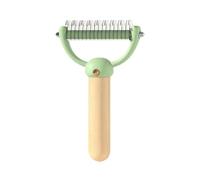 Giwnhvx Râteau à sous-Poil, Brosse Démêlante, Peignes pour Le Toilettage des à Poils Longs, Râteau à sous-Poil Double Face, Râteau à Démêlage pour Animaux de Compagnie A