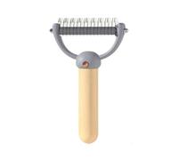 Giwnhvx Râteau à sous-Poil, Brosse Démêlante, Peignes pour Le Toilettage des à Poils Longs, Râteau à sous-Poil Double Face, Râteau à Démêler pour Animaux de Compagnie B