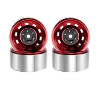 Giwnhvx RC Crawler 1.9 Pouces Beadlock Wheels Roue en Aluminium pour 1/10 TRX4 TRX6 pour Axial SCX10 II III Redcat Gen 8 7 D90