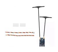 Giwnhvx Récepteur de diversité ELRS 2,4 GHz Dual Core RX ESP32 + TCXO Nano FPV RX pour Avions RC FPV Long Range Fai-de-T Pièces 150 x 1/90 mm*1