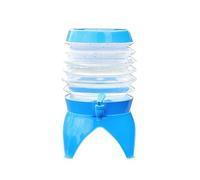 Giwnhvx Récipient à eau pliable d'extérieur pour camping, pêche, voyage, bière, jus de fruits, seau de 7,5 l