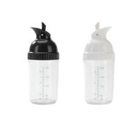 Giwnhvx Récipient pour condiments à salade, bouteilles pour condiments salade shaker pour condiments pour salade prévenir les fuites pot pour condiments à salade avec couvercle B