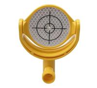 Giwnhvx Réflecteur inclinable avec réticule imprimé Dia.60mm feuille Mini prisme pour station totale