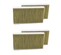 Giwnhvx Remplacement du filtre à air conditionné modèle 3 de 4 pièces pour Y avec filtre à air pour voiture à charbon actif