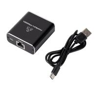 Giwnhvx Répartiteur réseau 1 vers 2 répartiteurs Ethernet pour 2 PC ordinateur portable RJ45 Connecteur RJ45 Répartiteur Ethernet 1 entrée 2 sorties