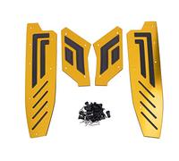 Giwnhvx Repose-pieds en Alliage d'Aluminium CNC pour Motos Marchepieds Repose-pieds Pédales Arrière Ensemble de Pièces pour ADV 150 125 120 17-19