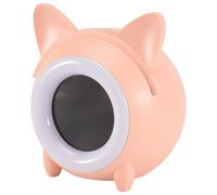 Giwnhvx Réveil Enfants Chambre Enfants Sommeil Entraînement Horloge pour Enfants Réveil Lumières de Nuit pour Cadeaux Rose