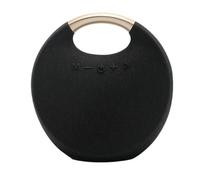 Giwnhvx Rockmia -029 Haut-parleur Bluetooth portable 5 W en tissu coloré sans fil pour l'extérieur Noir