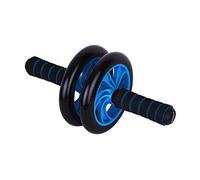 Giwnhvx Roue abdominale double ABS AB Roller Exercice Fitness Équipement d'entraînement Gym