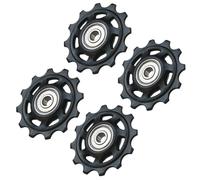 Giwnhvx Roue de guidage de dérailleur arrière pour VTT Roulement en métal Roue Guide vitesse 12T pour Vélo de Route Roue Tension 12T