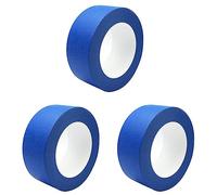Giwnhvx Ruban de masquage bleu de 2 pouces pour peintres ruban pour peintres en vrac pour multi-surfaces produit des lignes nettes résiduelles