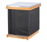 Giwnhvx Ruche d'hiver pour ruches à cadre de 8 et 10, tissu Oxford réglable, imperméable, coupe-vent, réutilisable