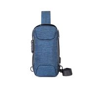 Giwnhvx Sac à bandoulière antivol étanche avec chargeur USB, portable, avec serrure à cadenas B