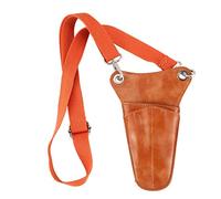 Giwnhvx Sac à Ciseaux à Cheveux en Cuir PU pour Coiffeur Jaune Sac à Ciseaux Détachable pour Ciseaux à Cheveux Sac à Peigne Imperméable